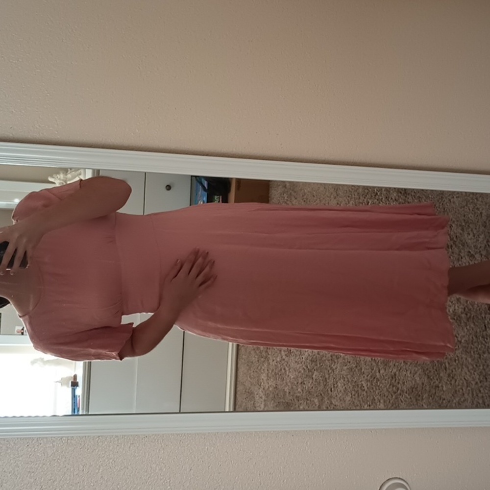 Pink dress